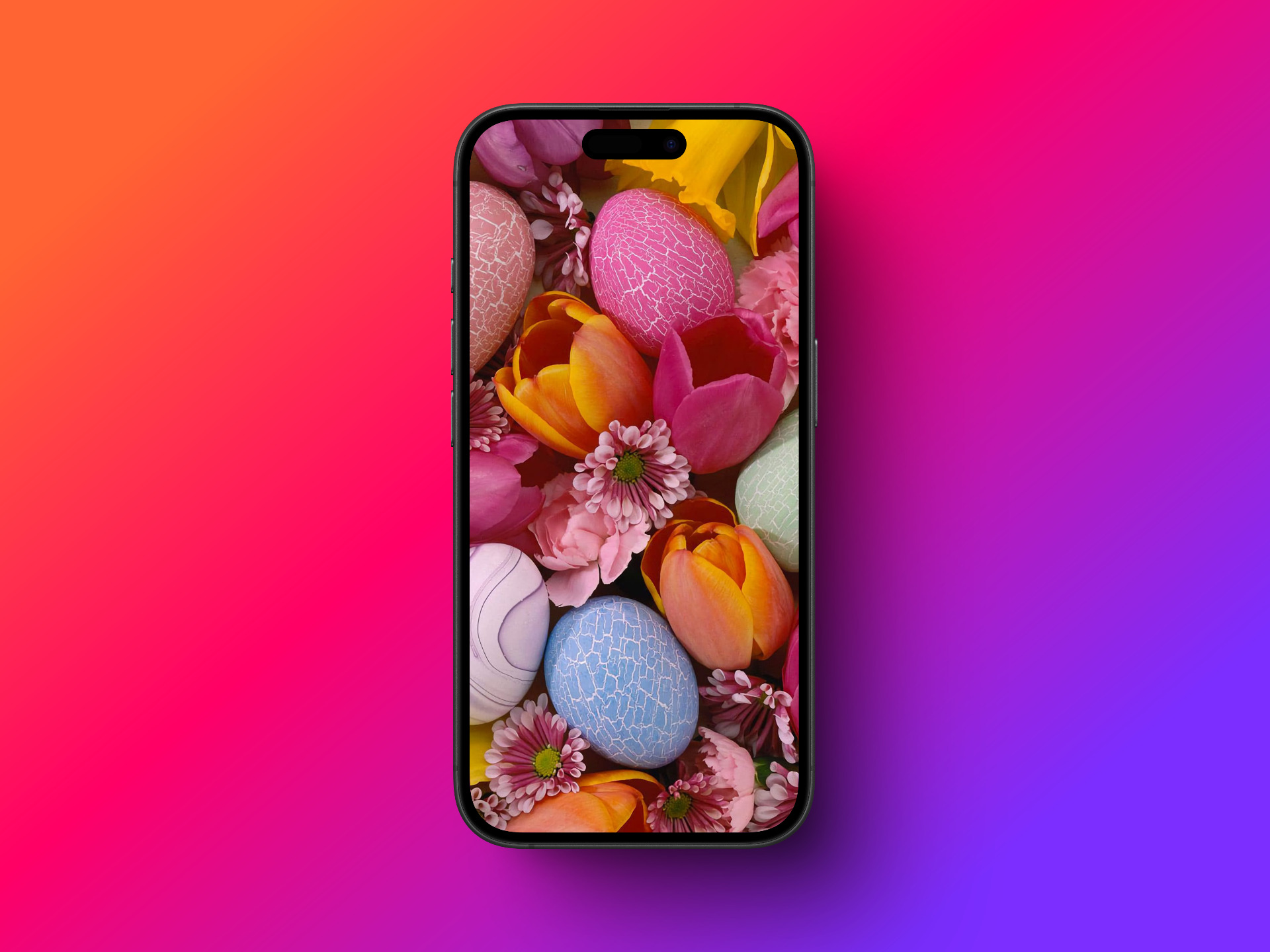 Bright Easter wallpaper.