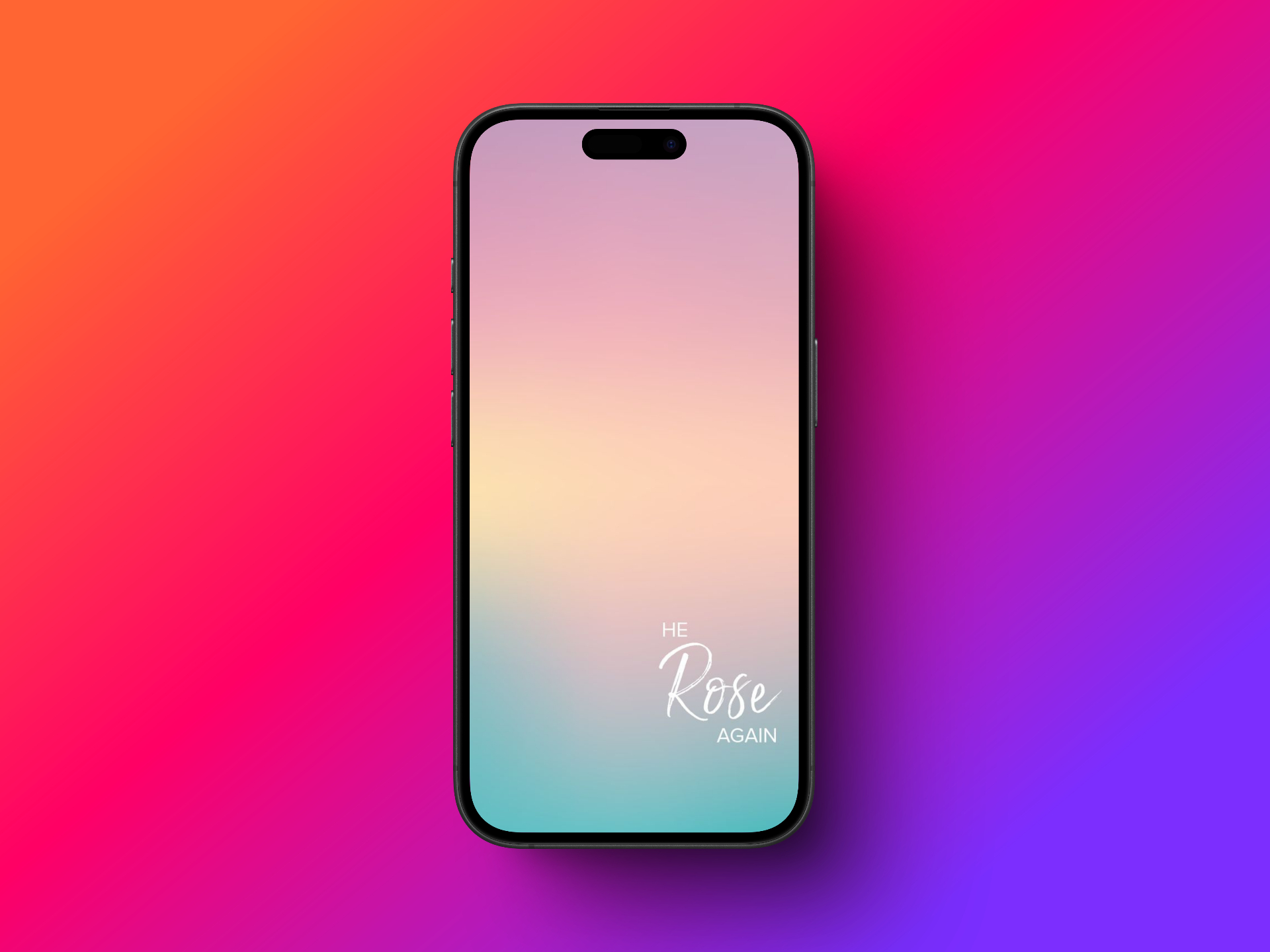 He rose again Easter wallpaper.