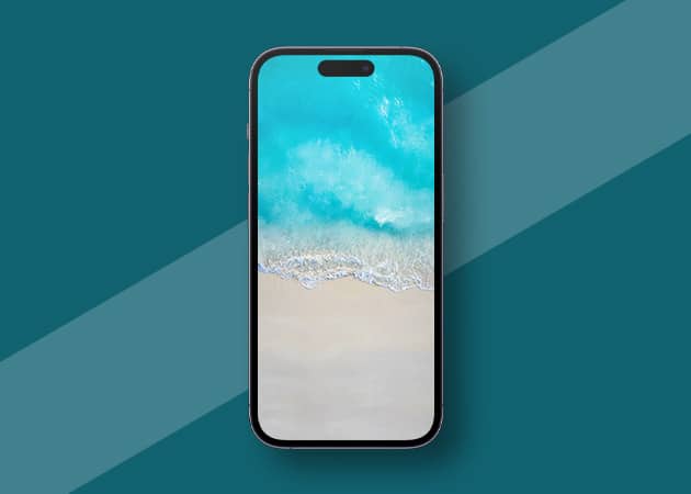 Colorful-beach-4K-minimalist-wallpaper-for-iPhone