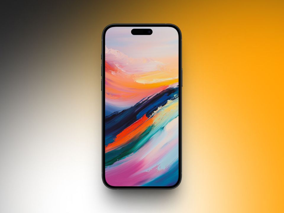 Strokes Slide paint wallpaper.