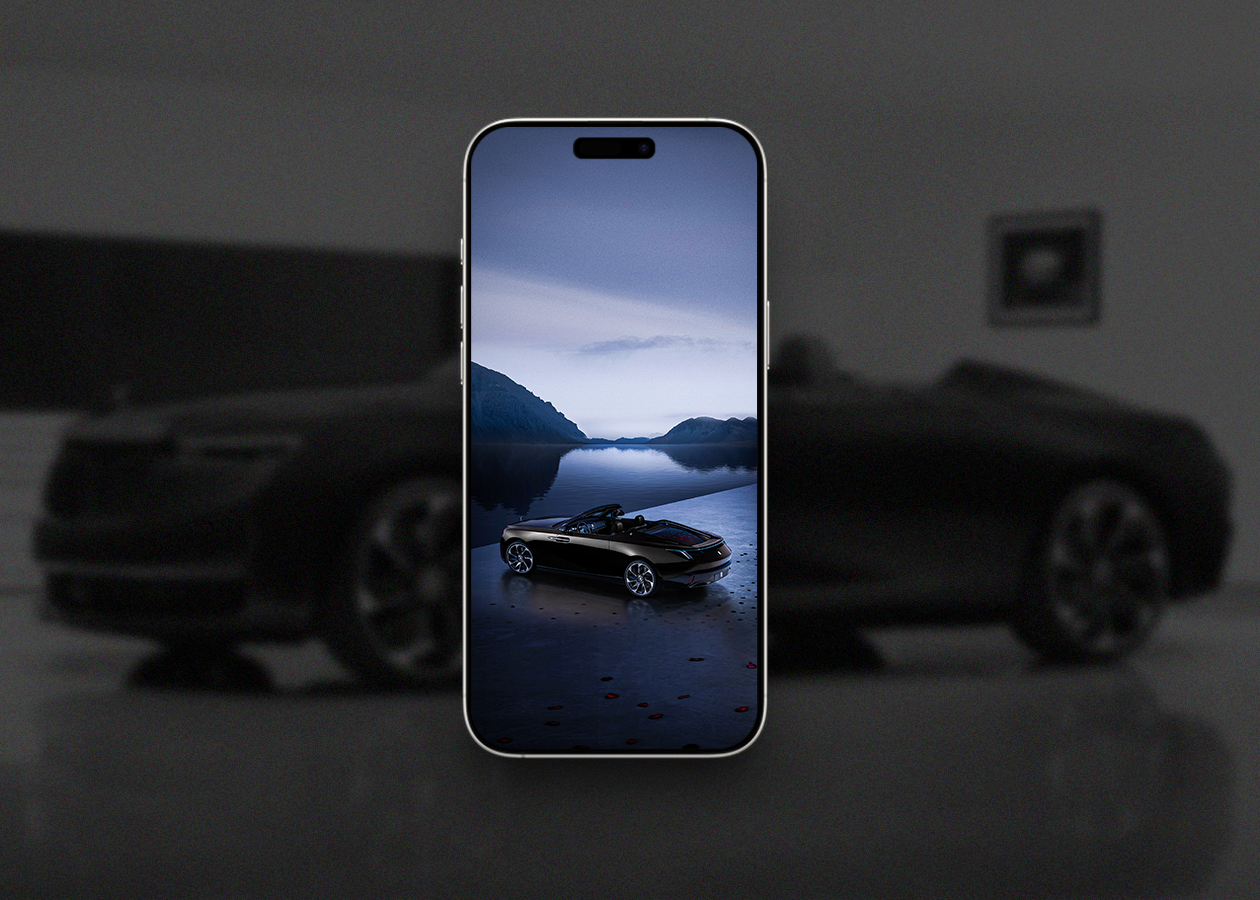 Rolls Royce droptail la rose noire