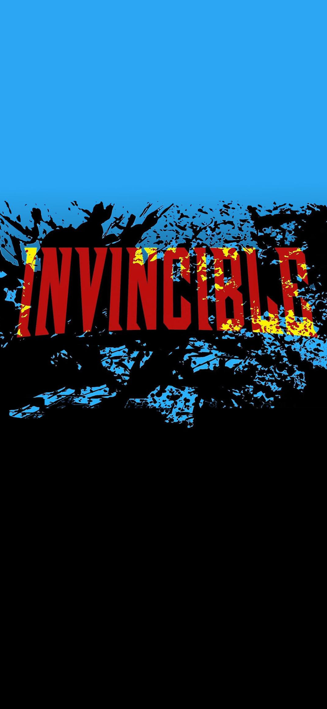 Invincible Logo Wallpaper.