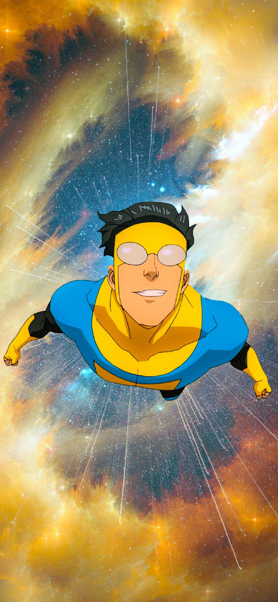 Invincible in Space Wallpaper.