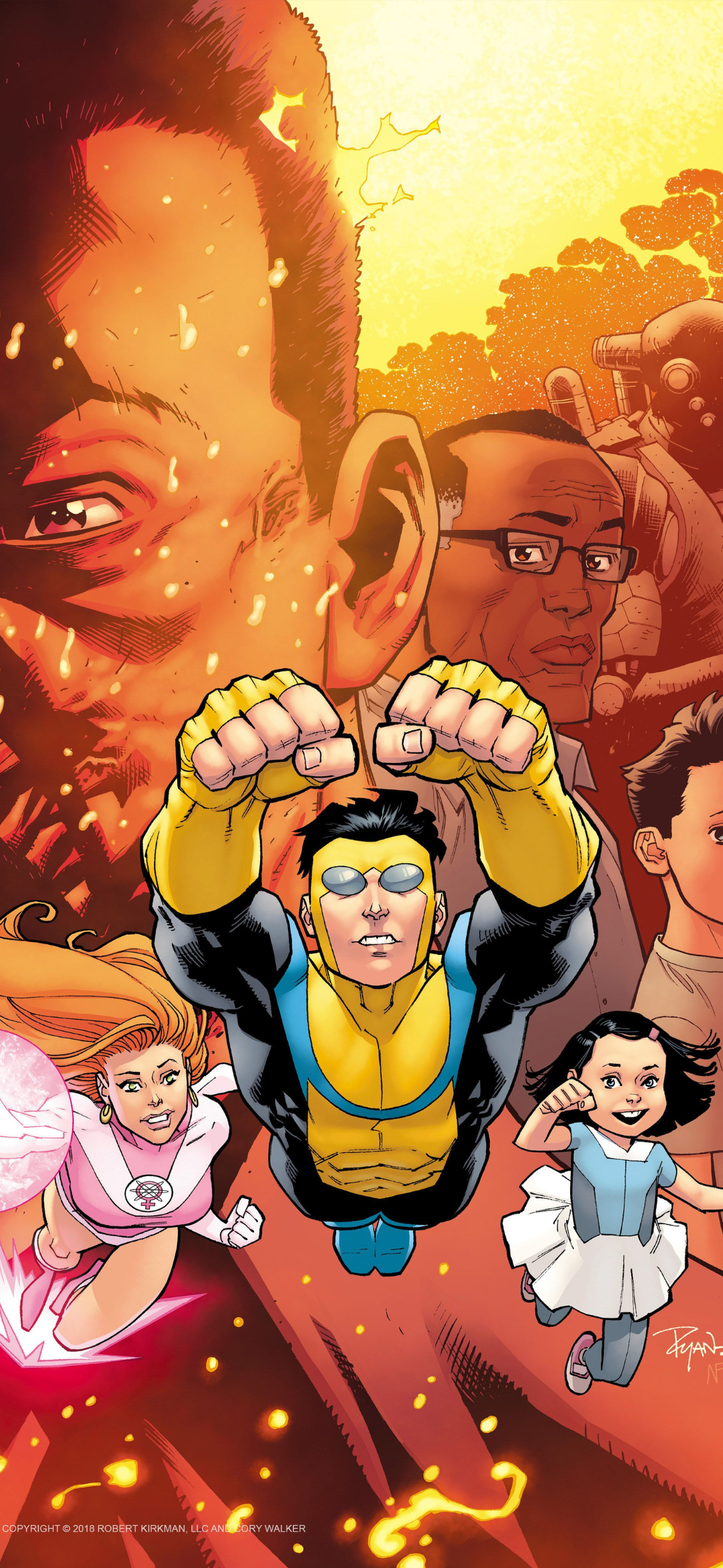 The Graysons Invincible HD wallpaper.