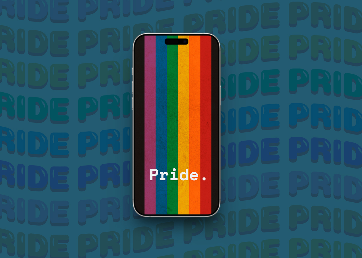 Bold, Bright and Proud pride concept
