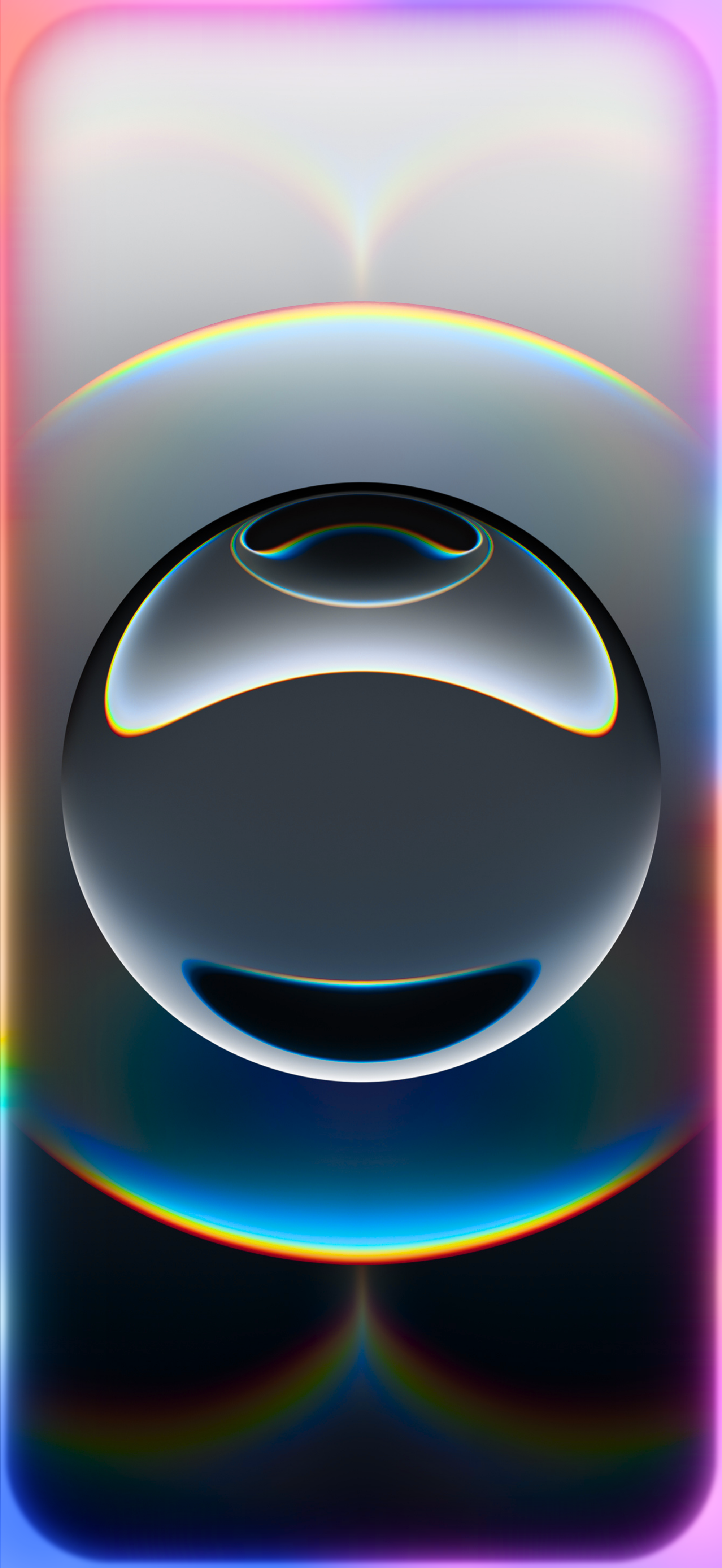 iPhone 16e wallpaper with Apple Intelligence.