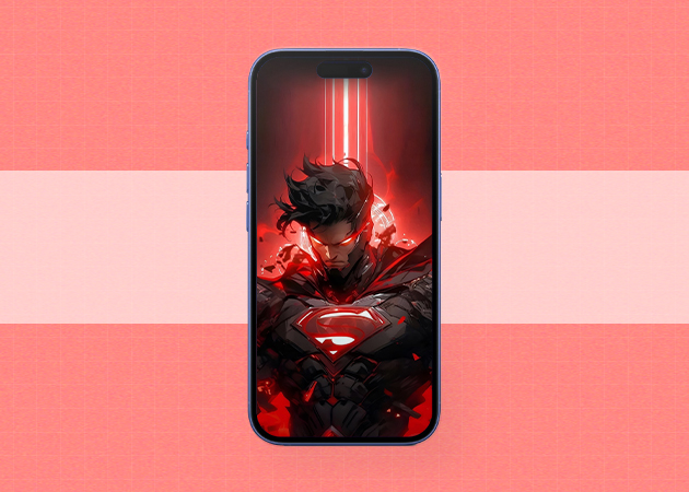 Superman dynamic island wallpaper.