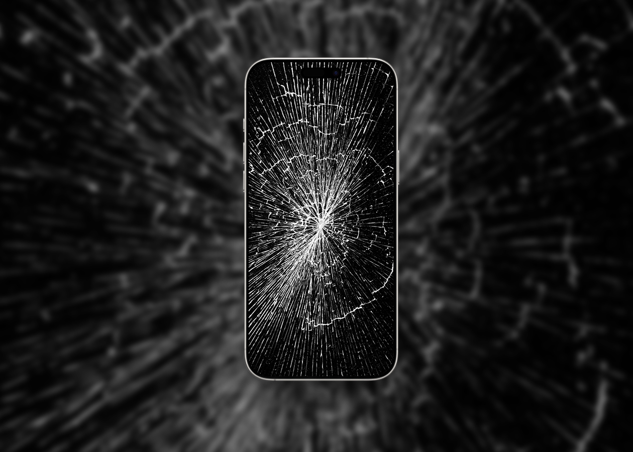 Oops did your screen just crack