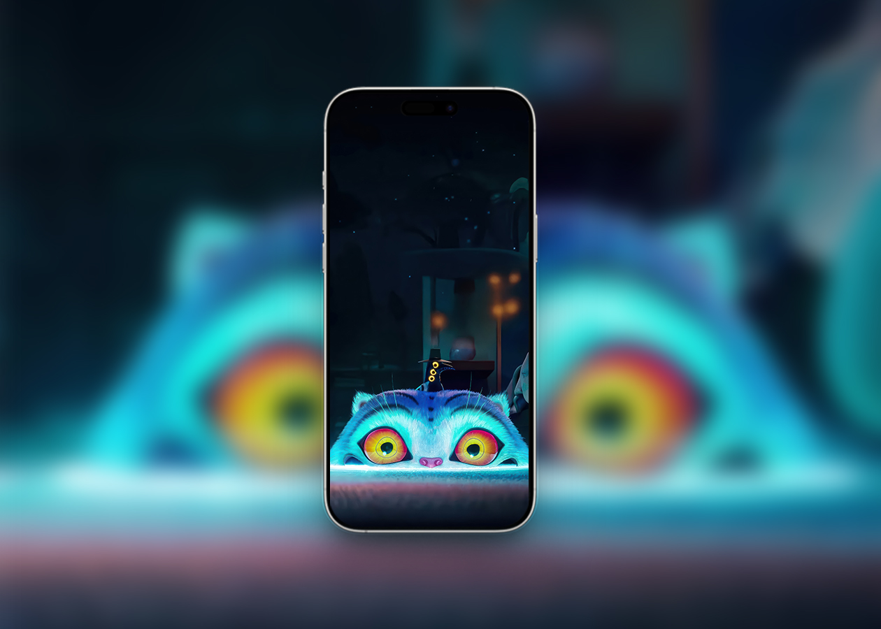 Derpy Tiger KPop Demon Hunters iPhone Wallpapers