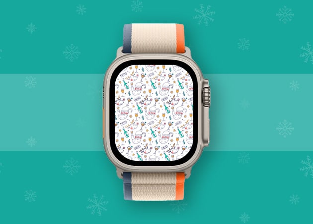 Best-Christmas-stickers-Apple-Watch-faces