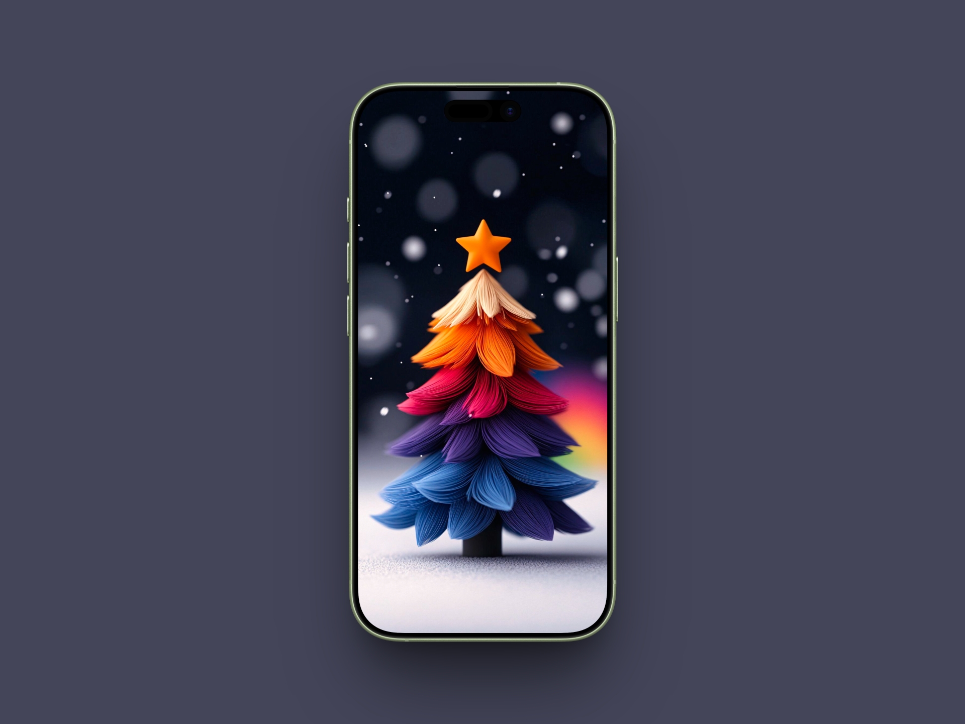 Colorful Christmas Tree