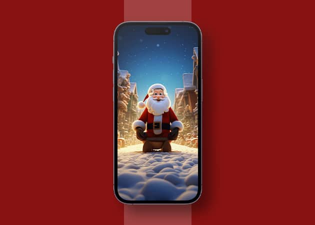 Santa claus hd iphone wallpaper Santa Claus HD iPhone wallpaper
